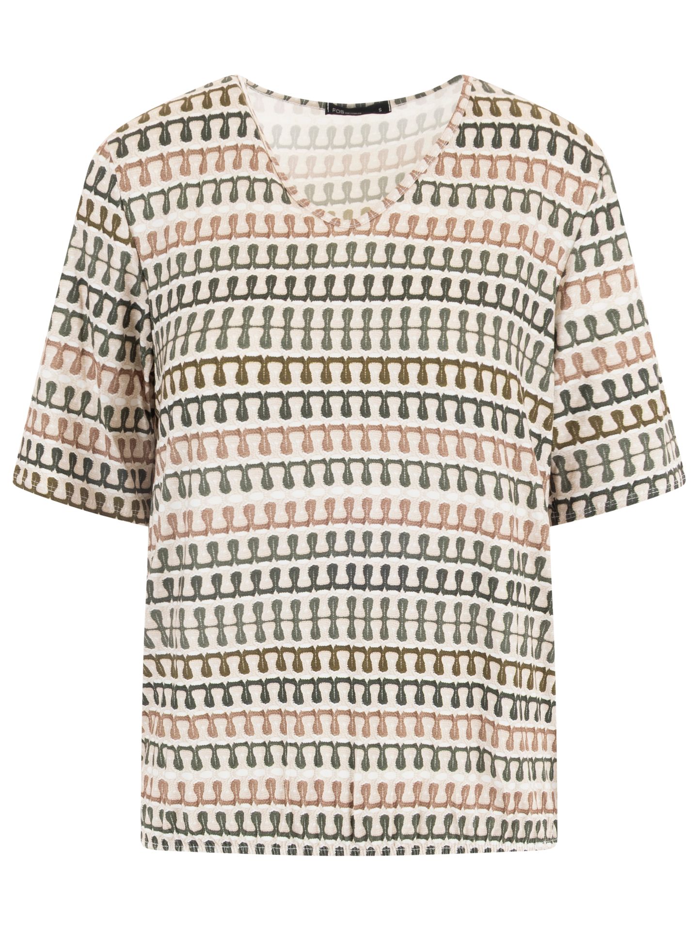 FOS Fashion T-shirt Vivi Groen 00085308-6300