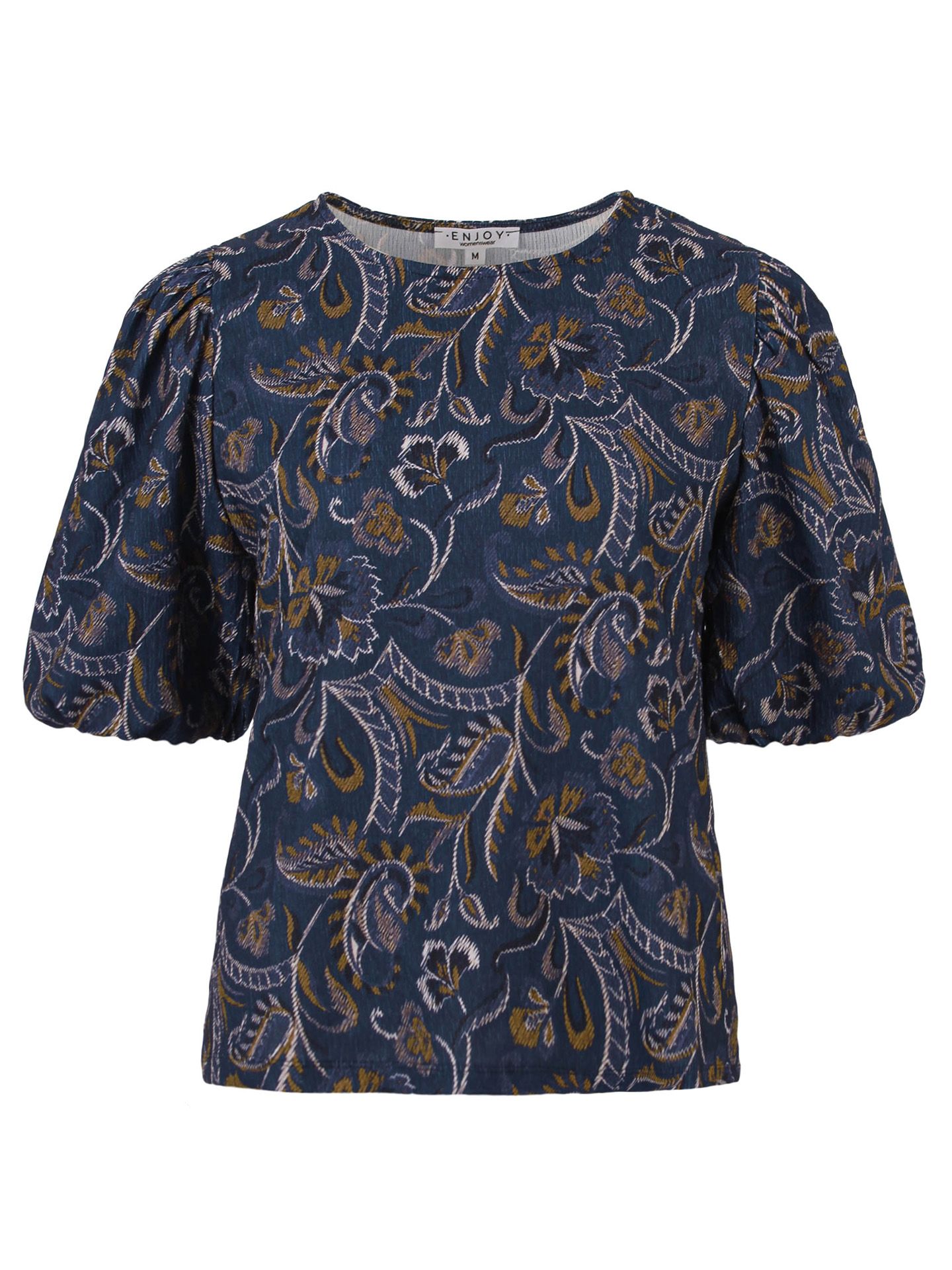 Enjoy Womenswear T-shirt Wendy Blauw 00085340-1300