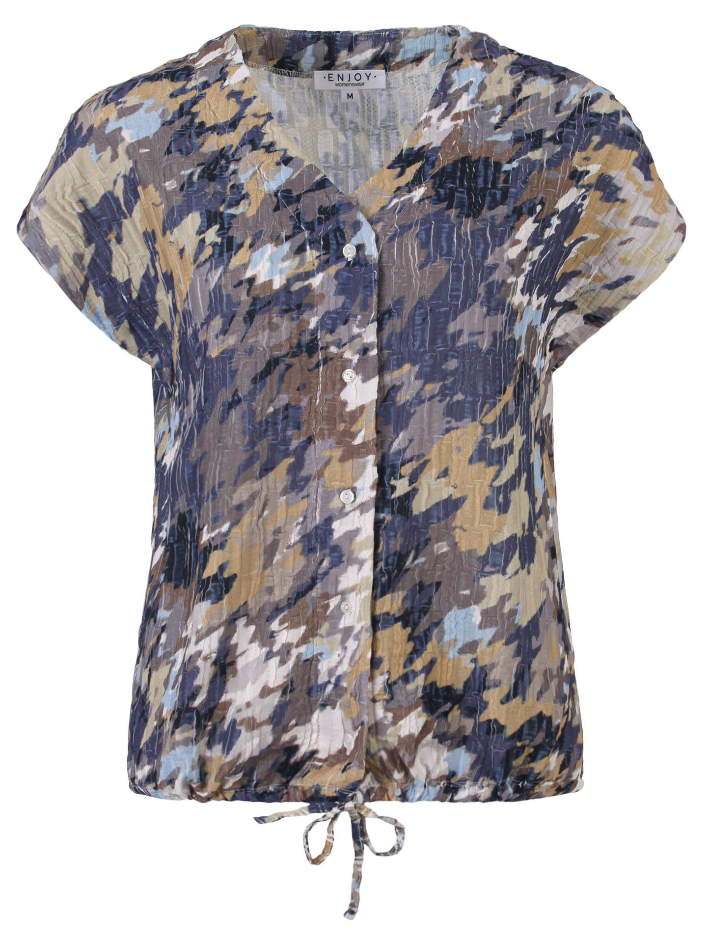 Enjoy Womenswear T-shirt Kae Blauw 00085341-1350