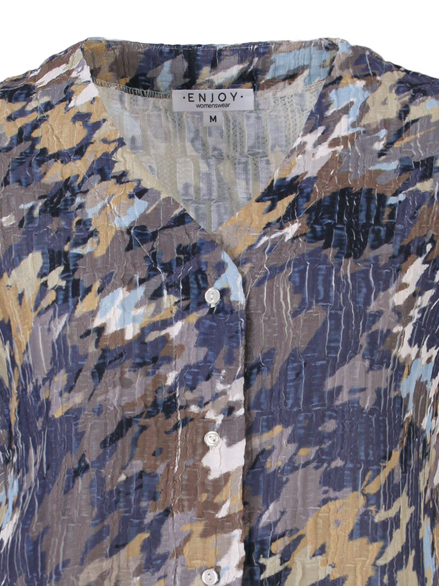 Enjoy Womenswear T-shirt Kae Blauw 00085341-1350