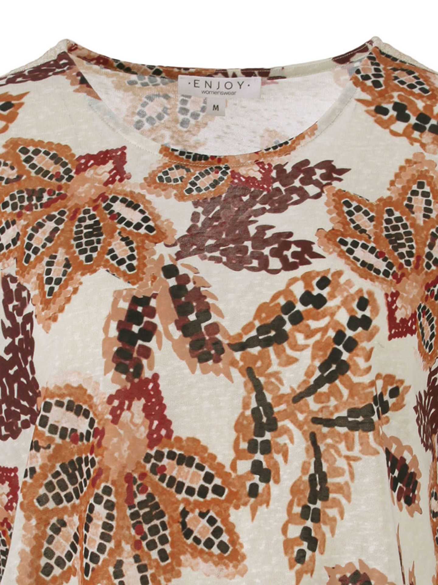 Enjoy Womenswear T-shirt Cady Rood 00085352-3600