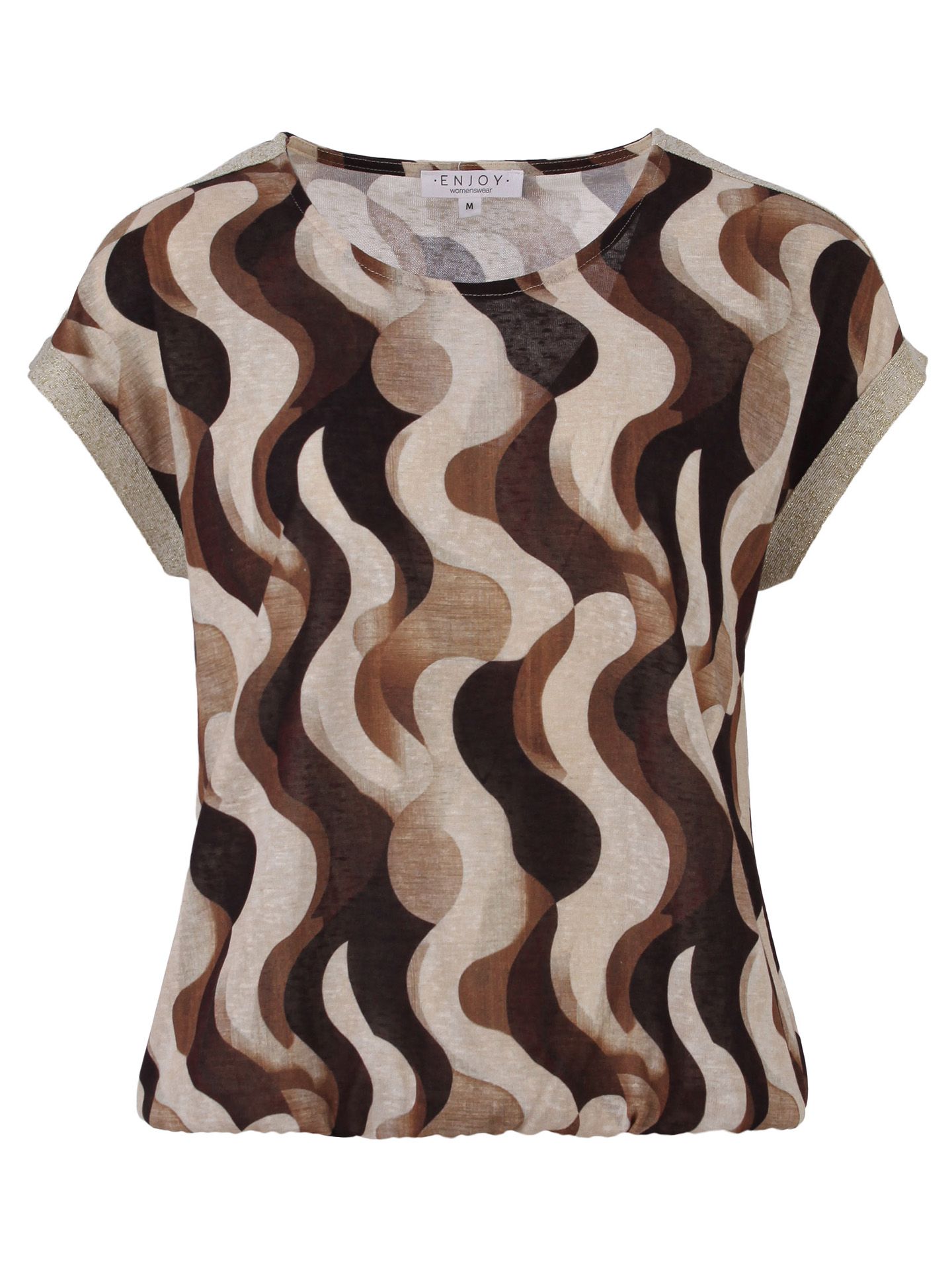 Enjoy Womenswear T-shirt Melanie Bruin 00085353-5800