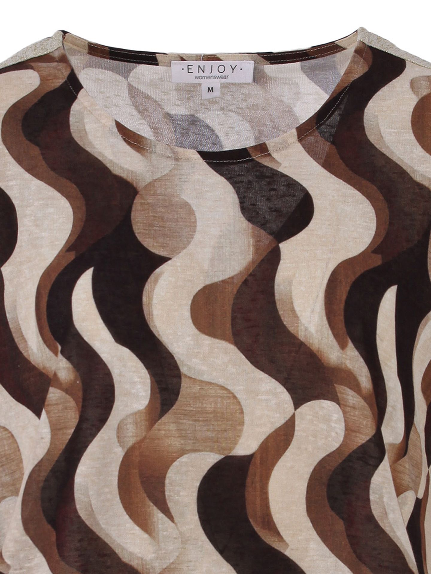 Enjoy Womenswear T-shirt Melanie Bruin 00085353-5800