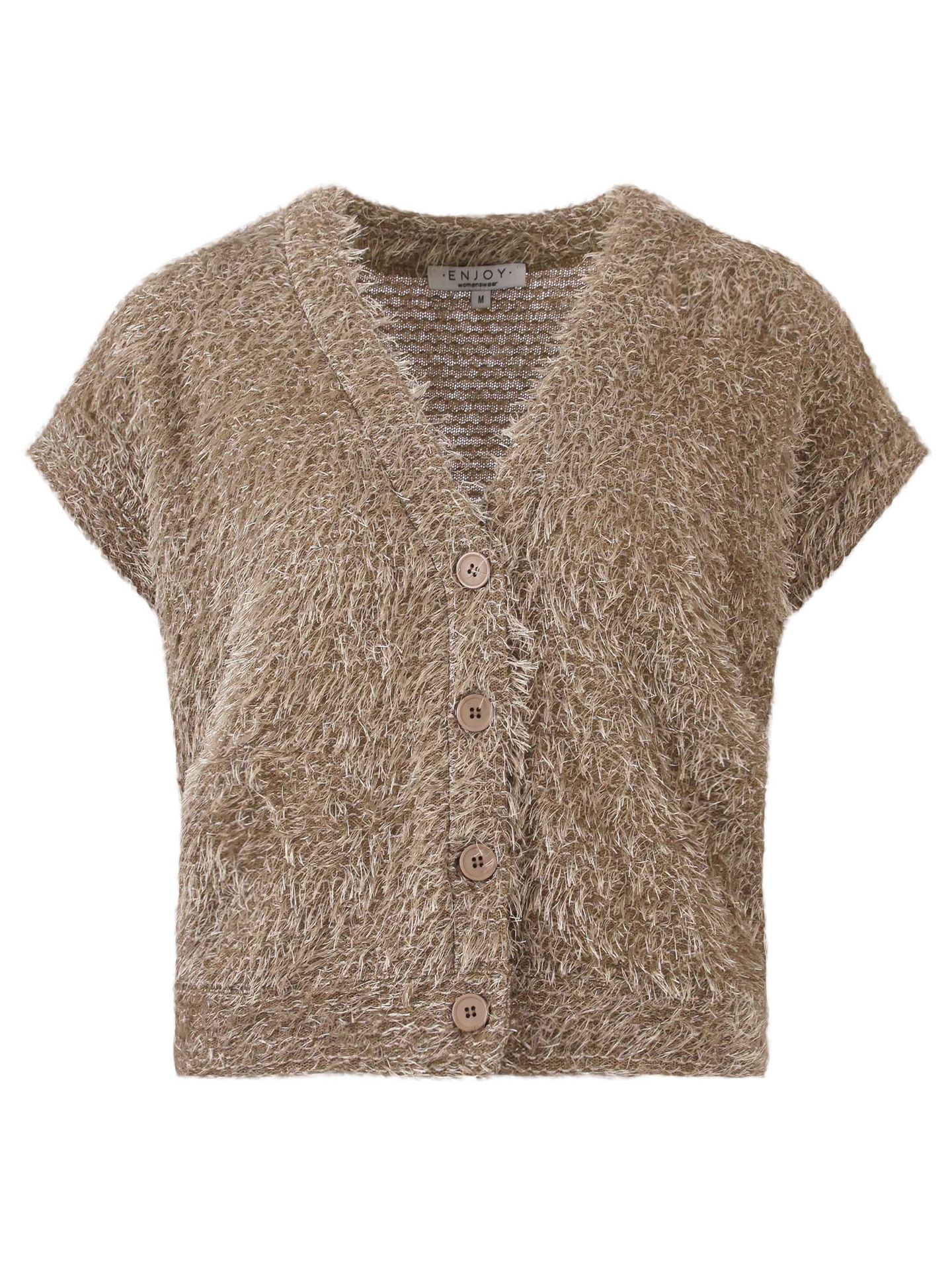 Enjoy Womenswear Vest Mary Camel 00085354-5300