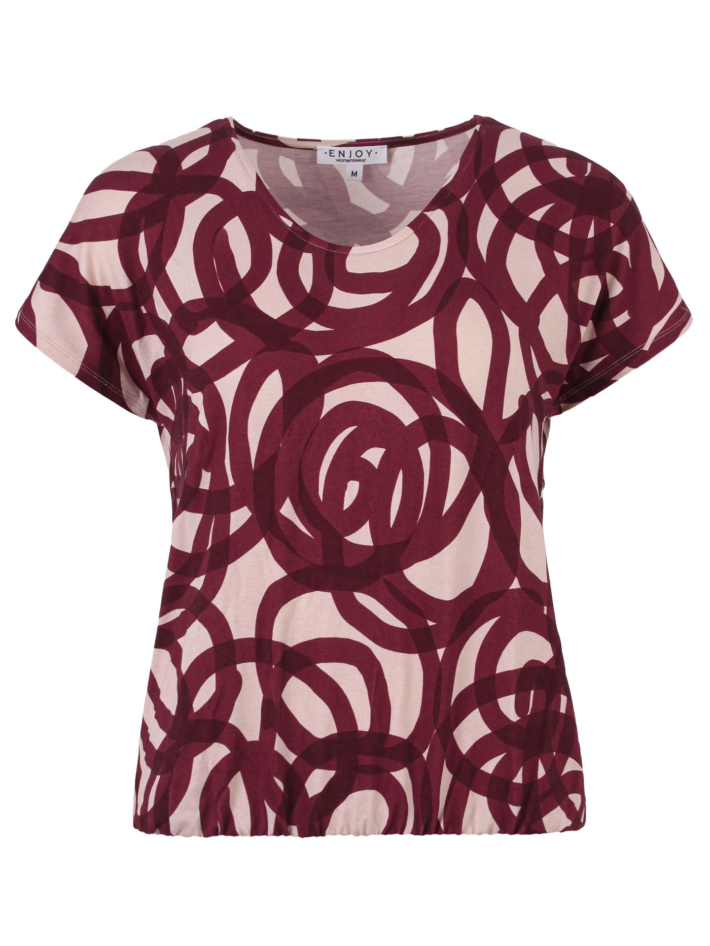 Enjoy Womenswear T-shirt Jonah Rood 00085356-3600
