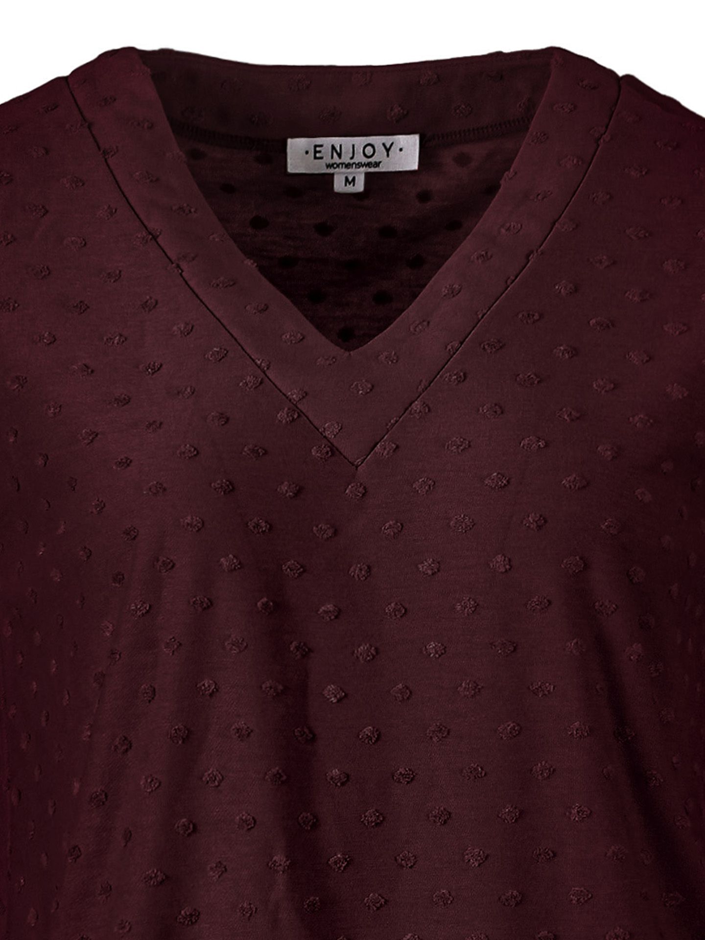 Enjoy Womenswear T-shirt Mandy Rood 00085357-3650