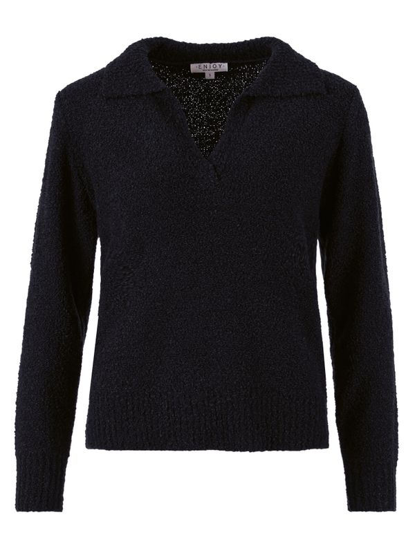 Enjoy Womenswear Trui Fieke Blauw 2900083011062