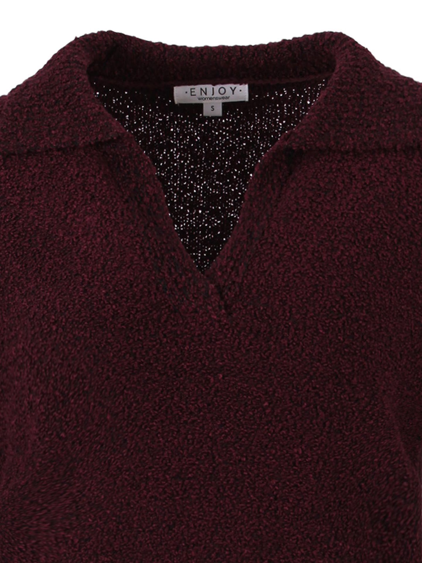 Enjoy Womenswear Trui Fieke Rood 00085363-3600