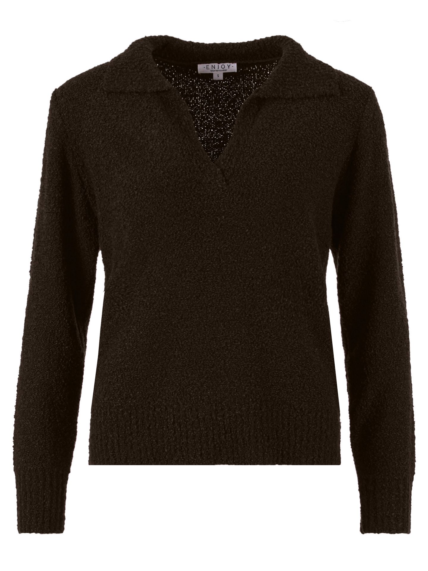Enjoy Womenswear Trui Fieke Bruin 00085363-5800