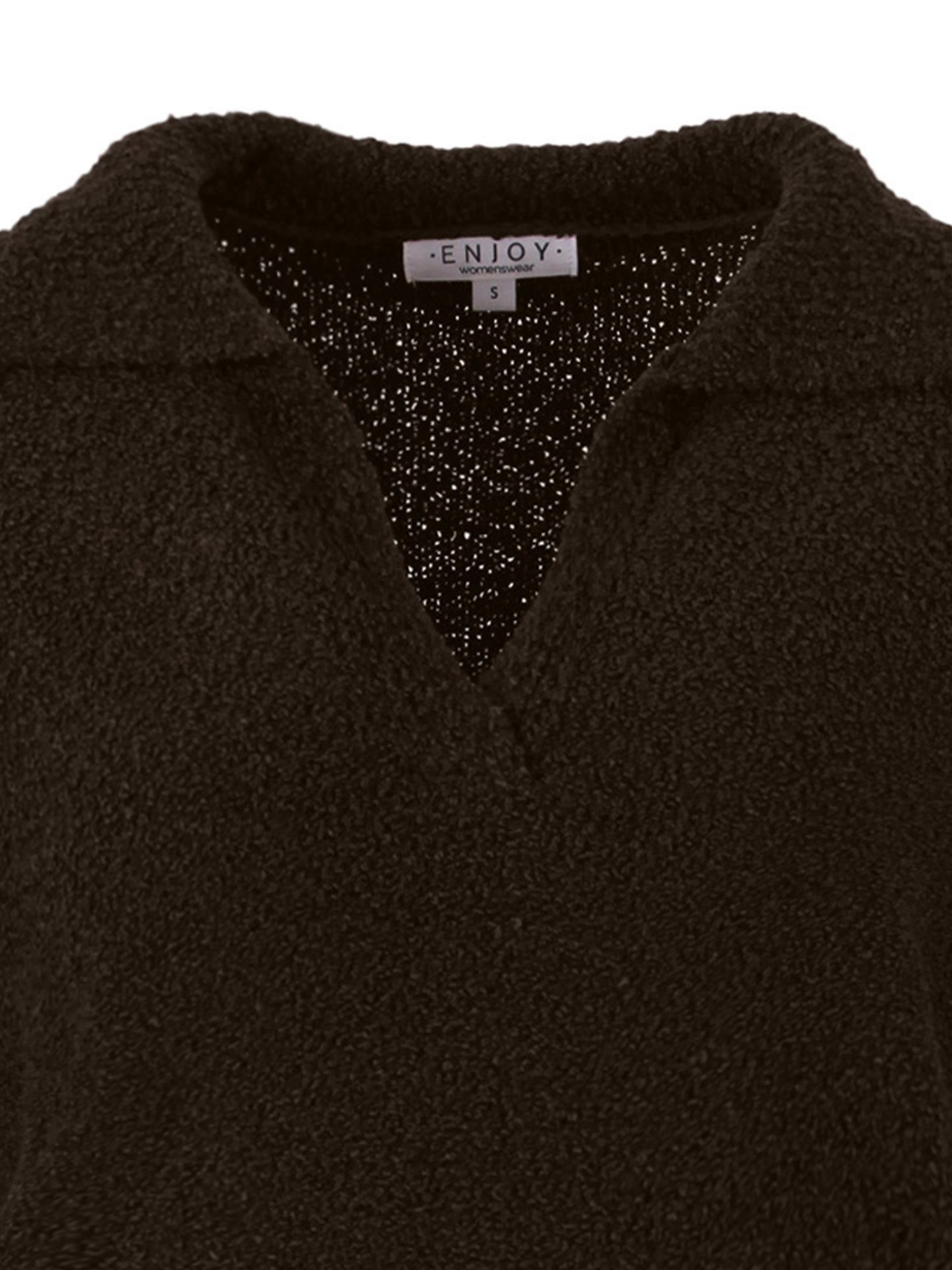 Enjoy Womenswear Trui Fieke Bruin 00085363-5800