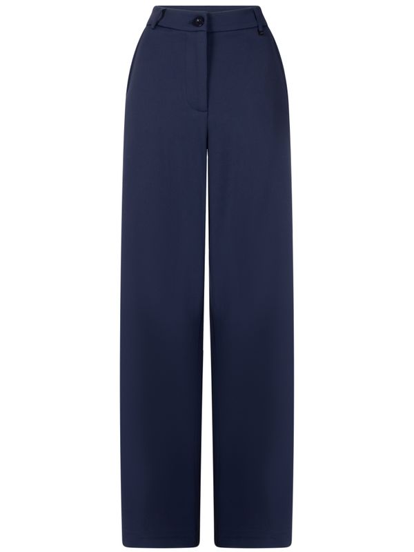 Zoso Wide Leg Broek Xandra Blauw 2900083053024