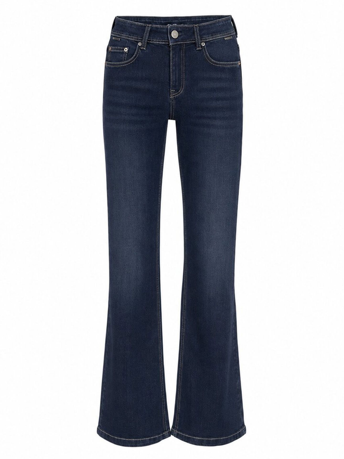 Red Button Wide Fit Jeans Colette Blauw 00085392-581