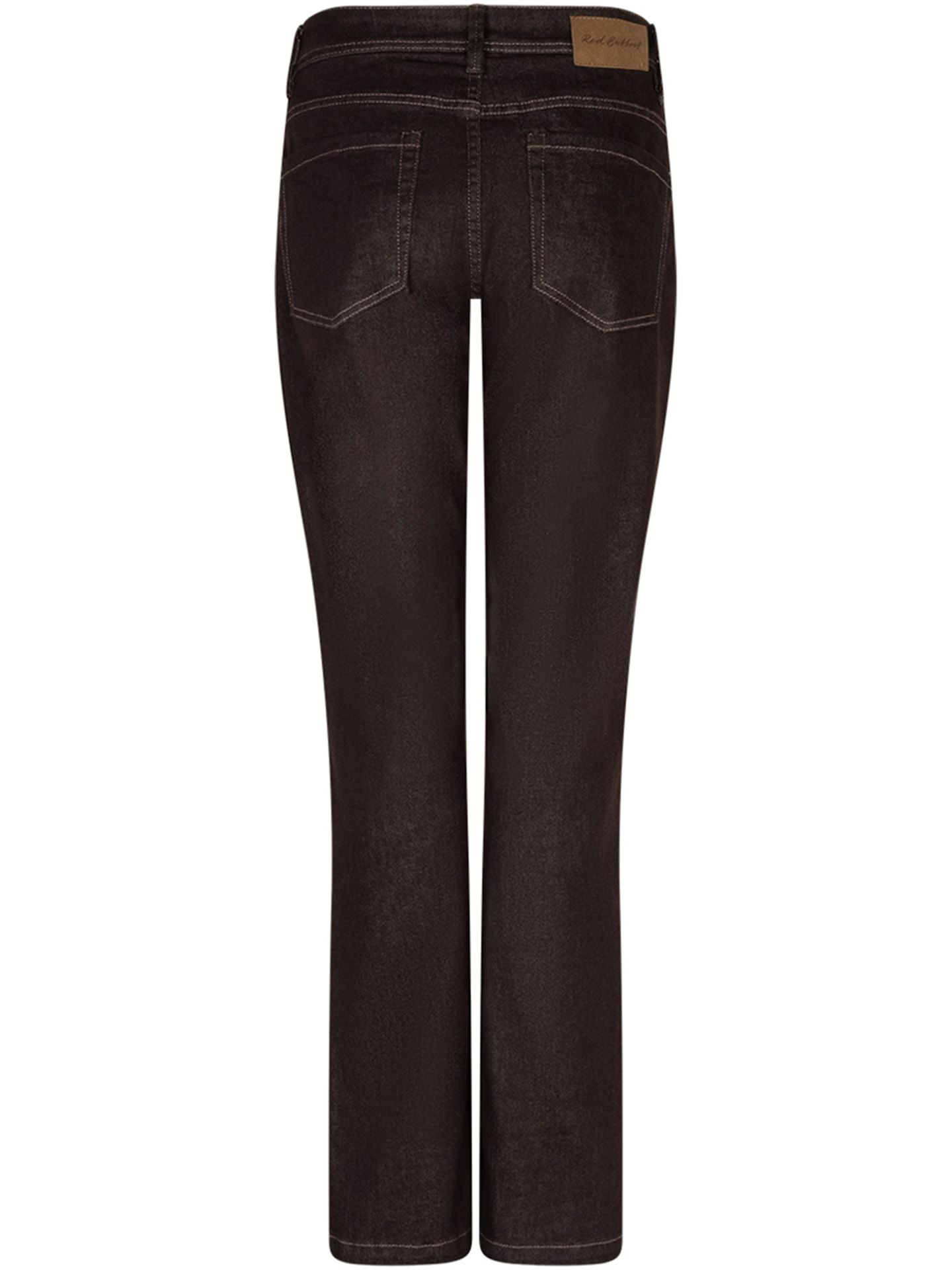 Red Button Flared Jeans Bibette Bruin 00085395-5800