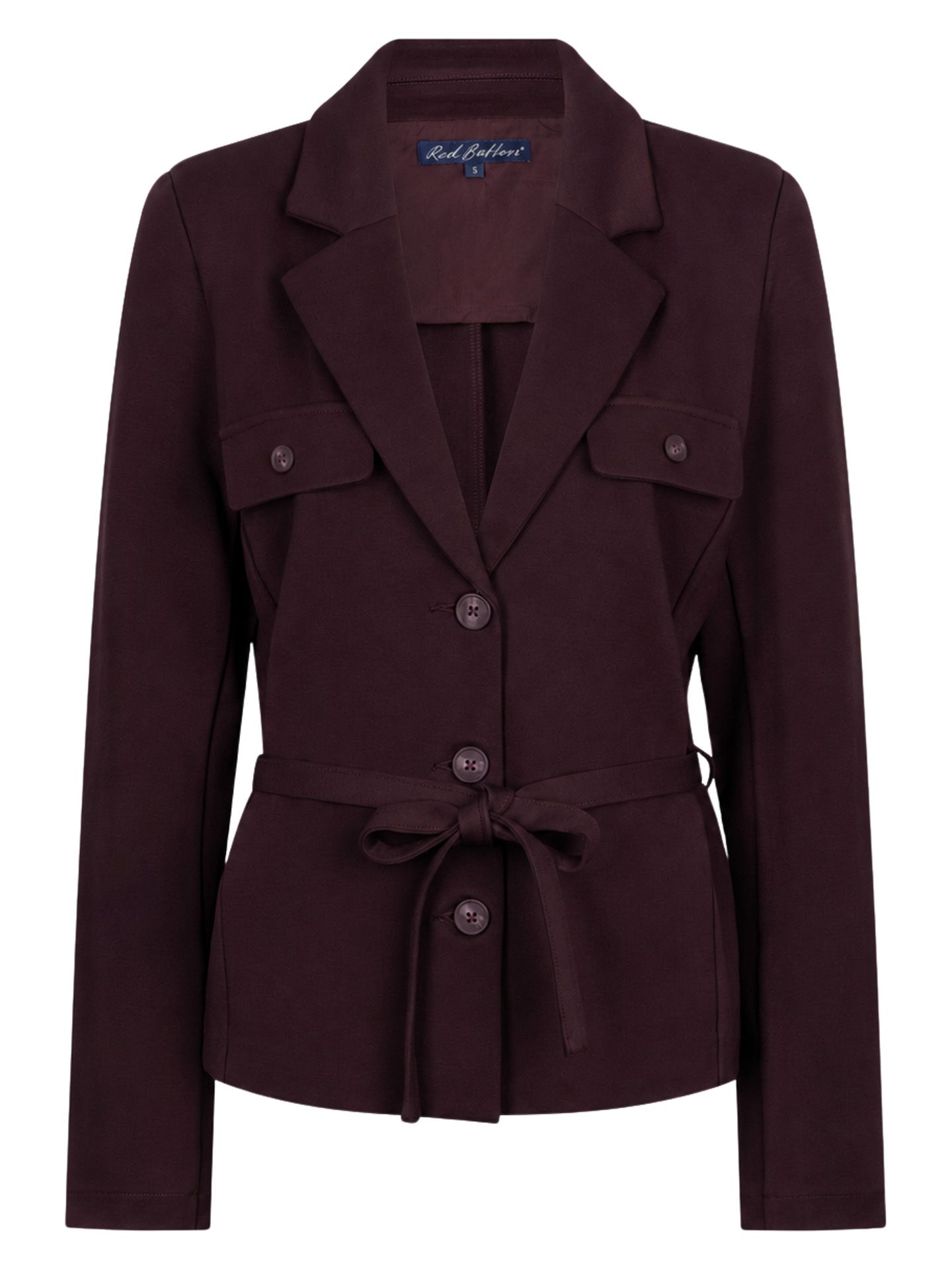 Red Button Blazer Blazer Rood 00085397-3600