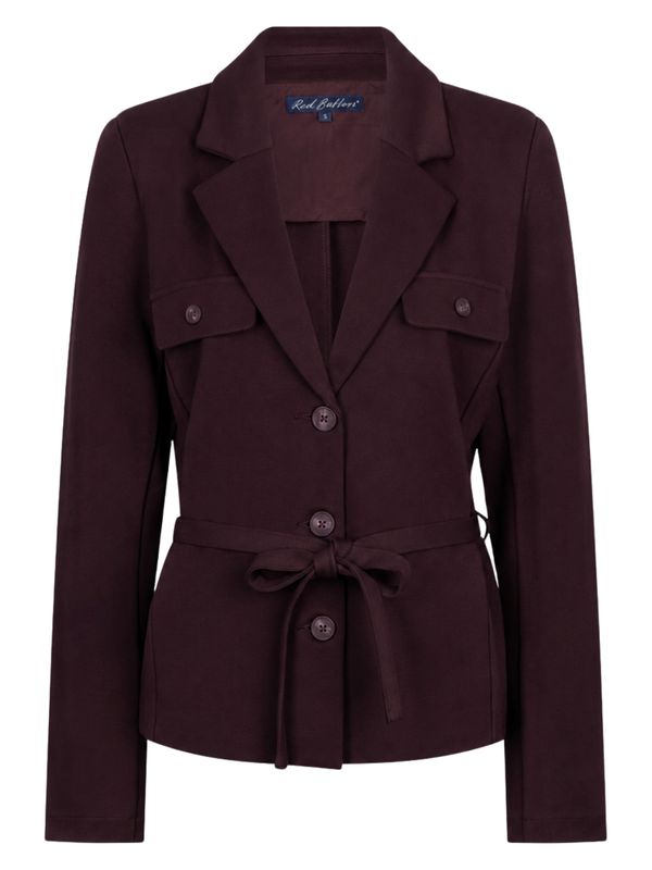 Red Button Blazer Blazer Rood 2900083074043