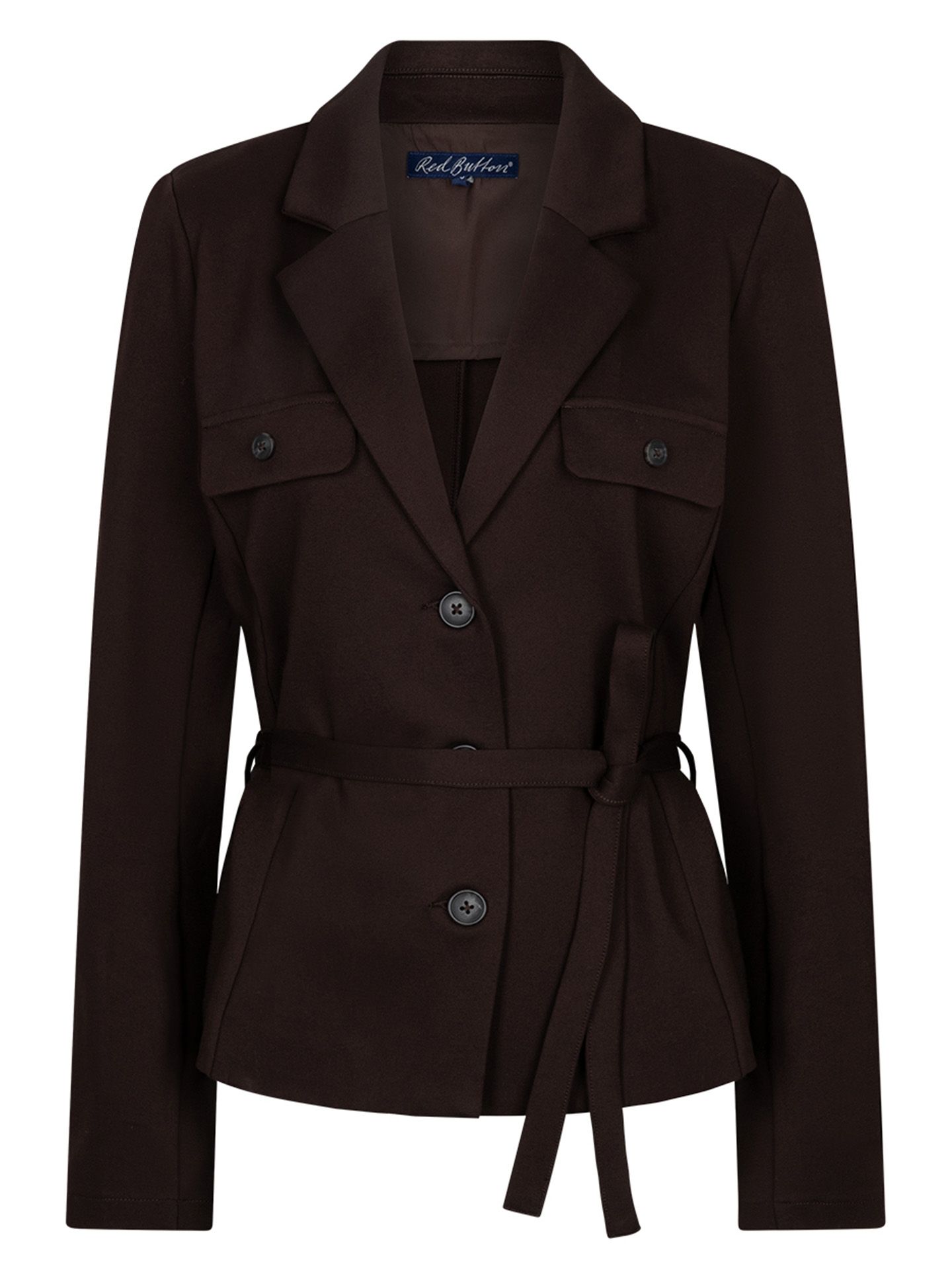 Red Button Blazer Blazer Bruin 00085397-5800
