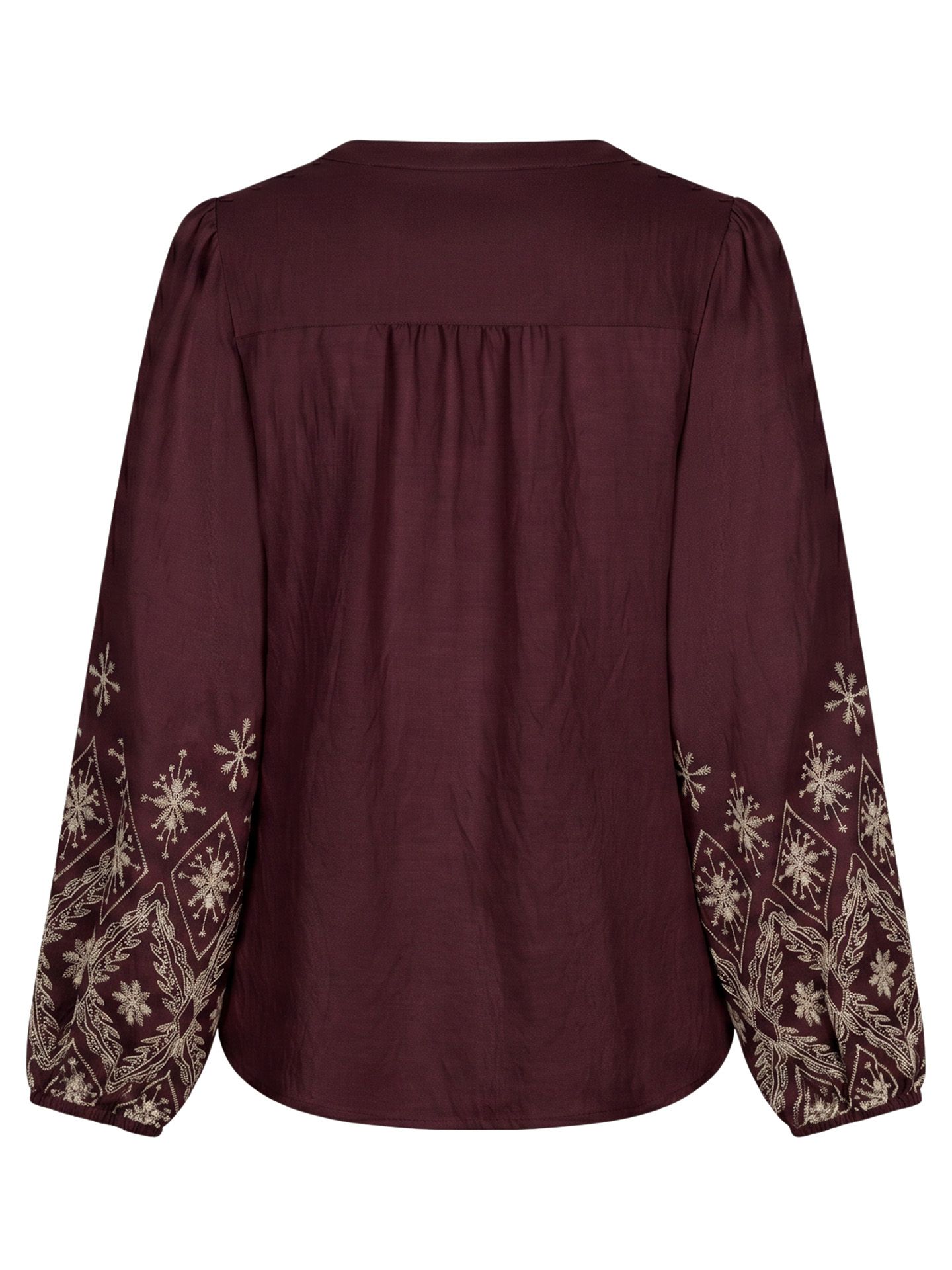 Red Button Blouse Lieve Rood 00085399-3600