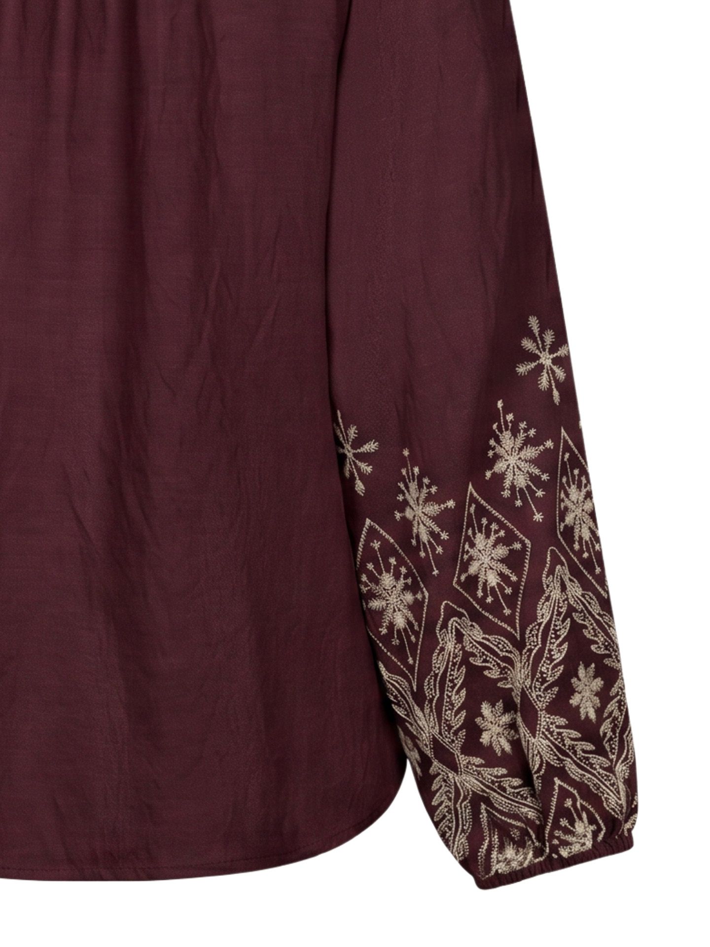Red Button Blouse Lieve Rood 00085399-3600