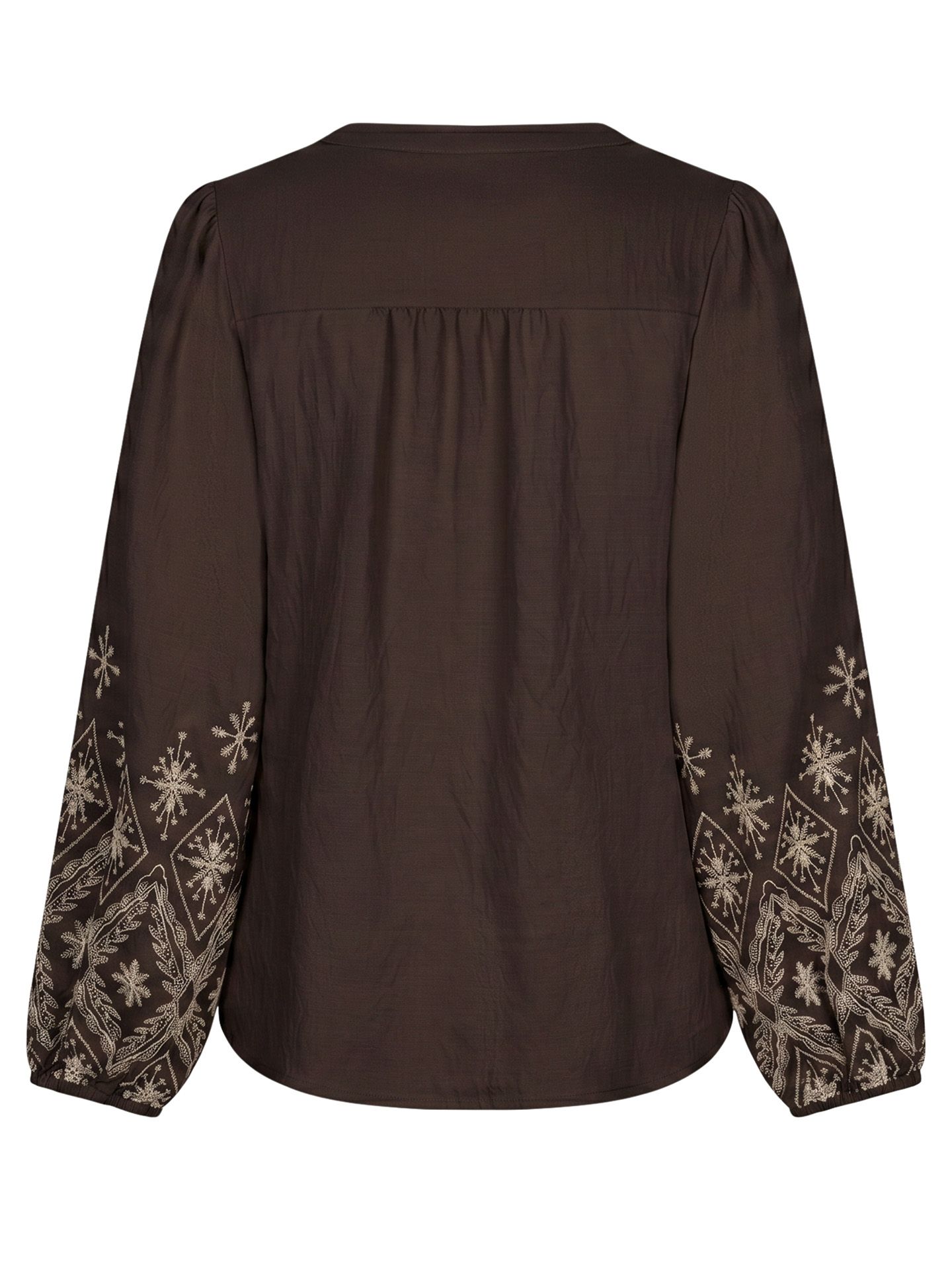 Red Button Blouse Lieve Bruin 00085399-5800