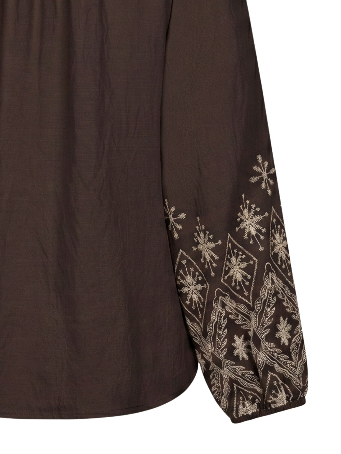 Red Button Blouse Lieve Bruin 00085399-5800