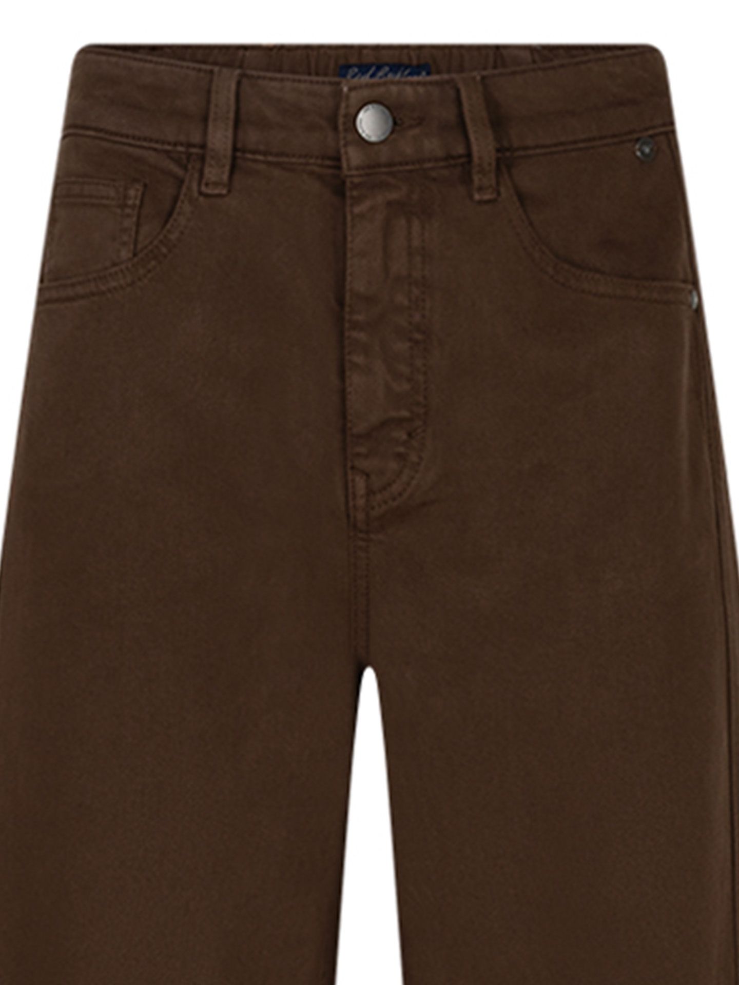 Red Button Wide Leg Jeans Claudette Camel 00085412-5300