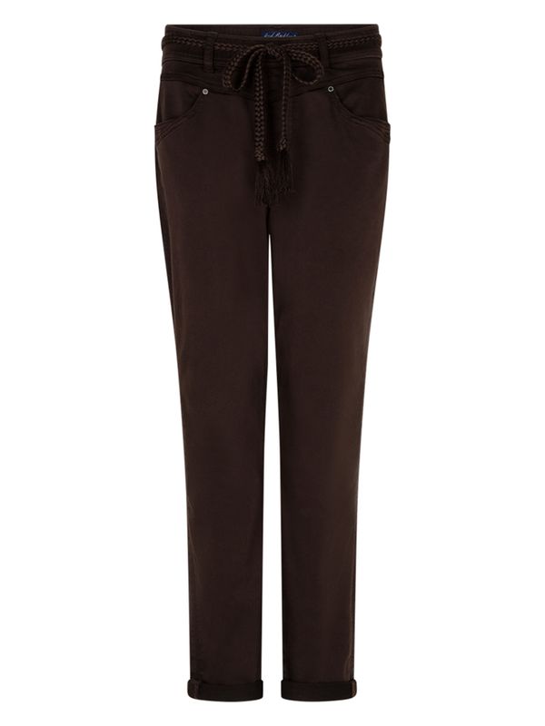 Red Button Slim Fit Jeans Tessy Bruin 2900083115548