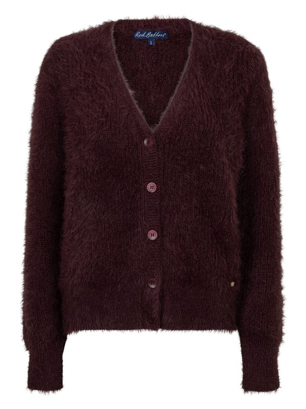Red Button Vest Cardigan Rood 2900083118051