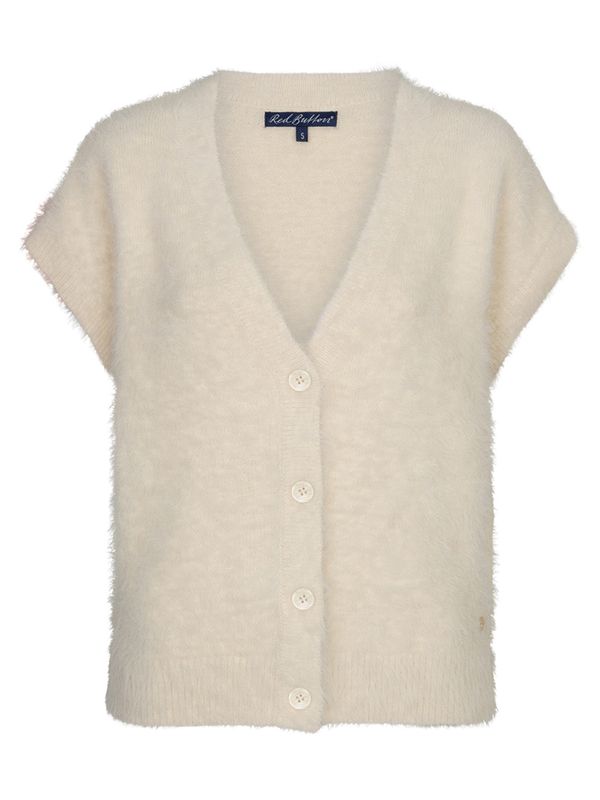 Red Button Vest Sleeveless Off white 2900083133030