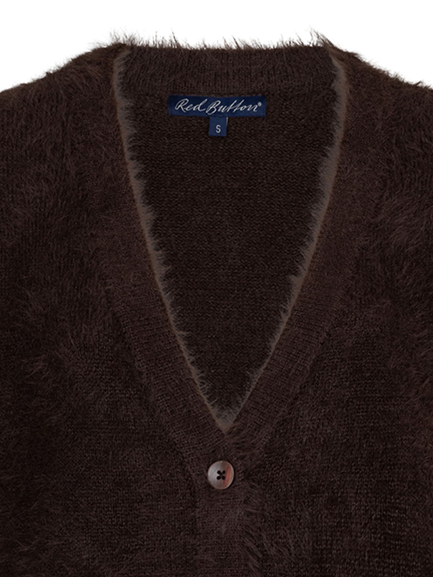 Red Button Vest Sleeveless Bruin 00085435-5800