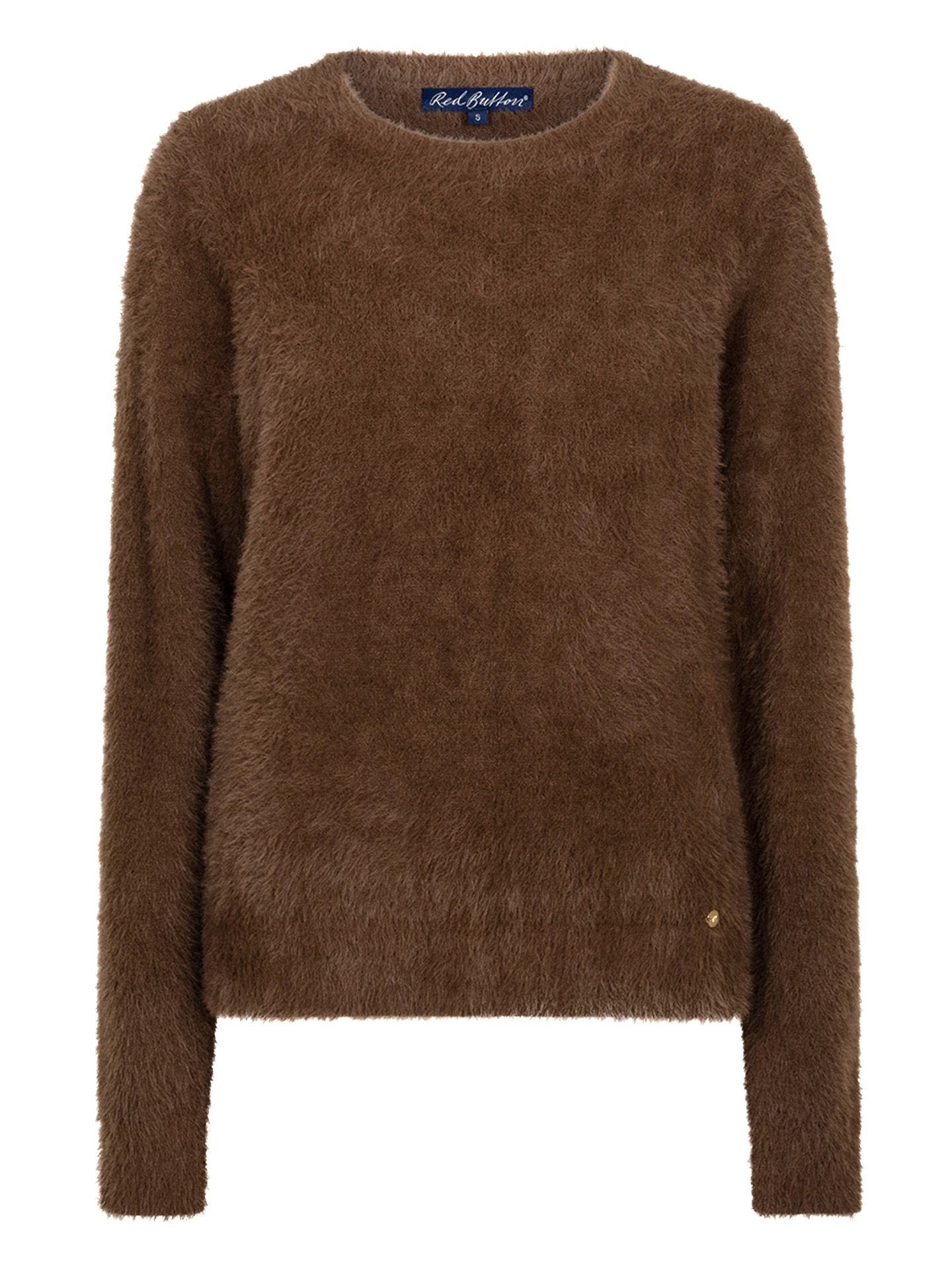 Red Button Pull-over Sweet Camel 00085436-5360