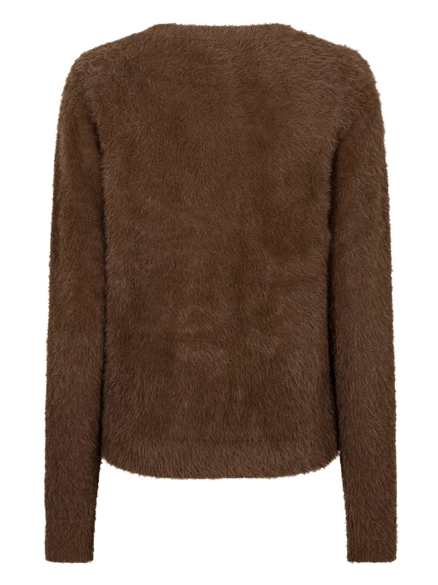 Red Button Pull-over Sweet Camel 00085436-5360