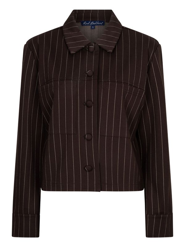 Red Button Blazer Jacket Bruin 2900083143046