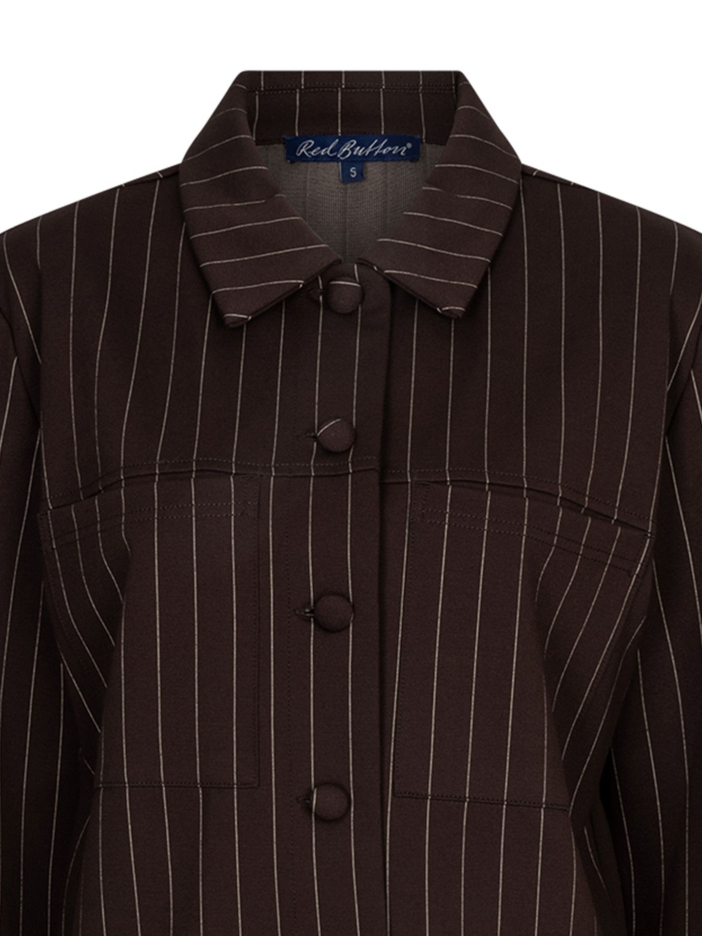 Red Button Blazer Jacket Bruin 00085437-5800