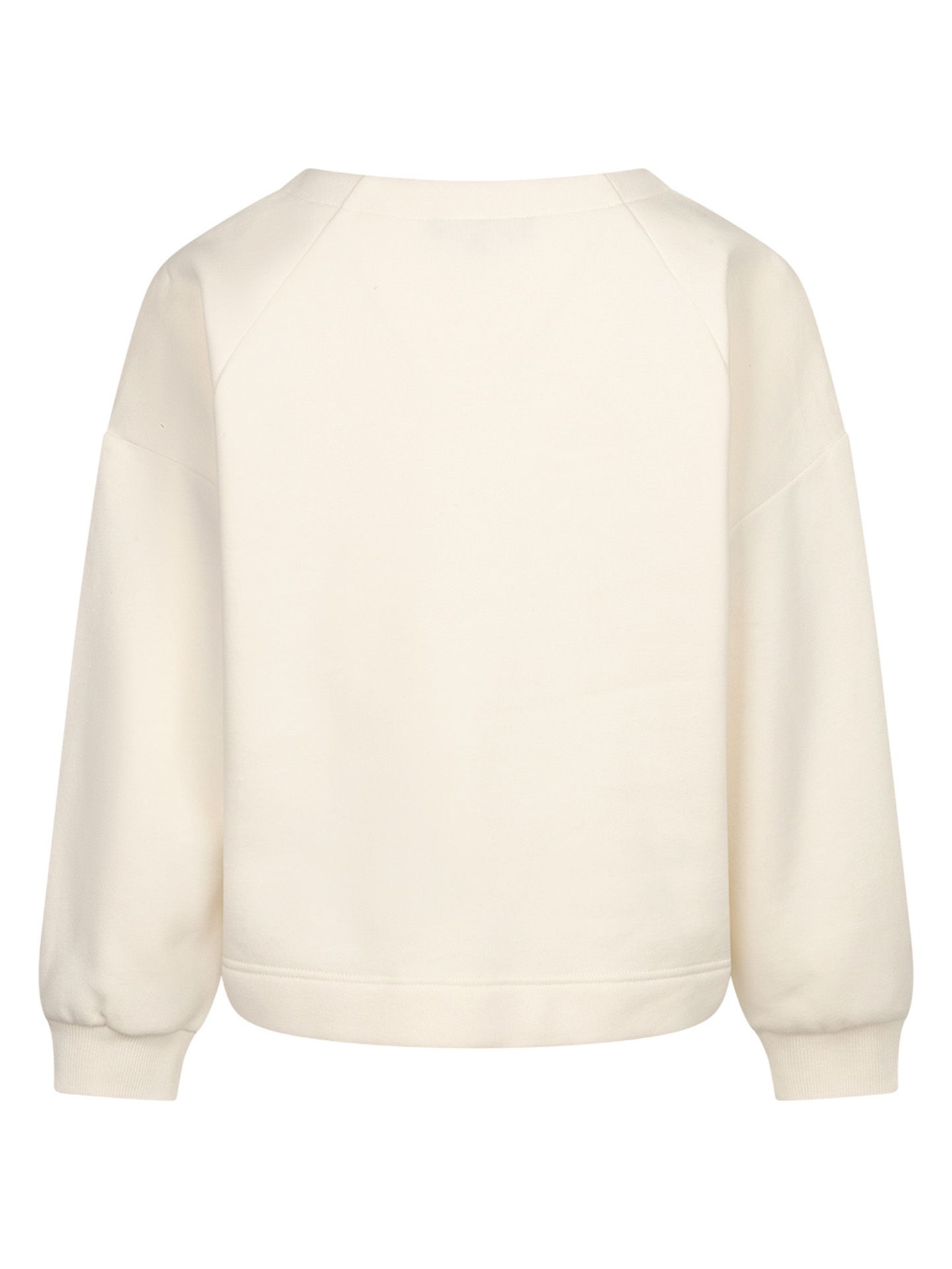 Red Button Sweater Terry Off white 00085439-5000
