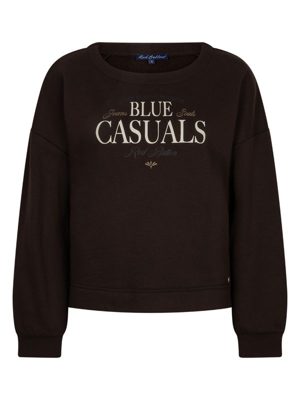 Red Button Sweater Terry Bruin 2900083148027