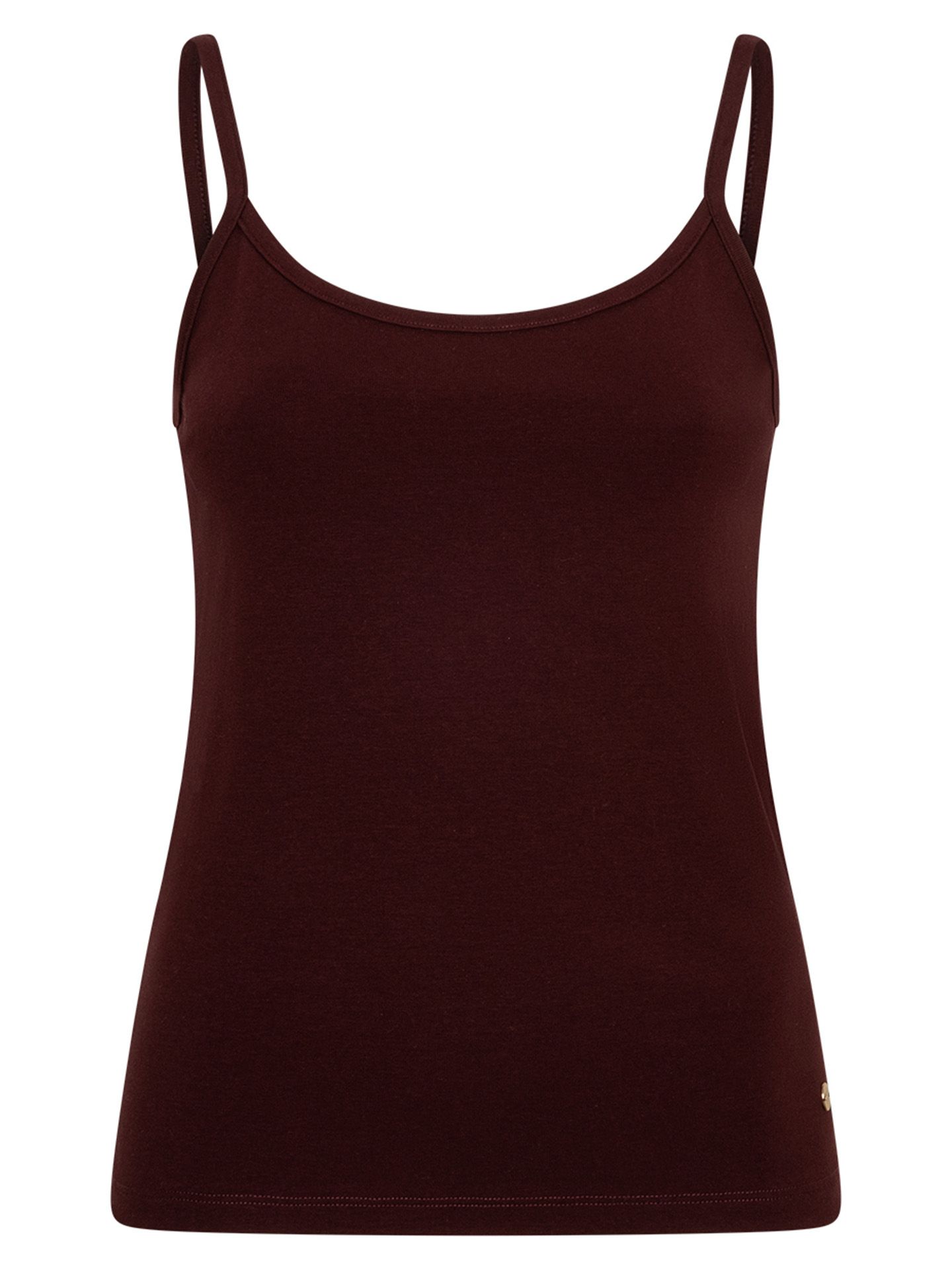 Red Button Top Singlet Rood 00085440-3600