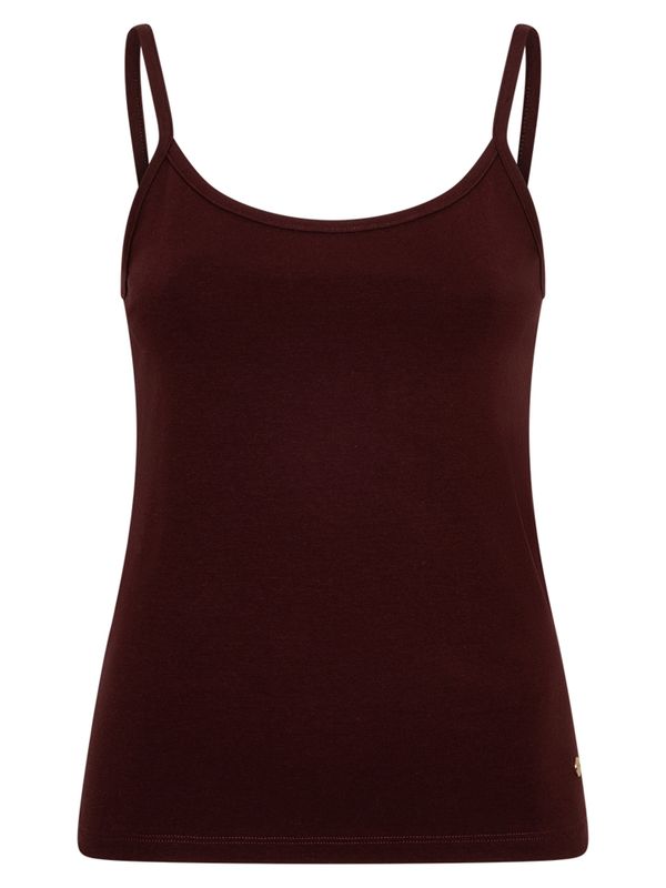 Red Button Top Singlet Rood 2900083149024