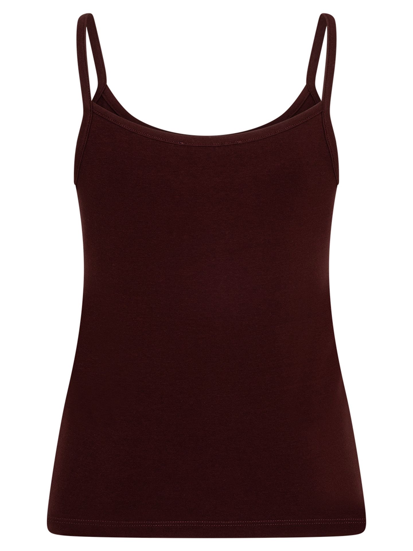 Red Button Top Singlet Rood 00085440-3600
