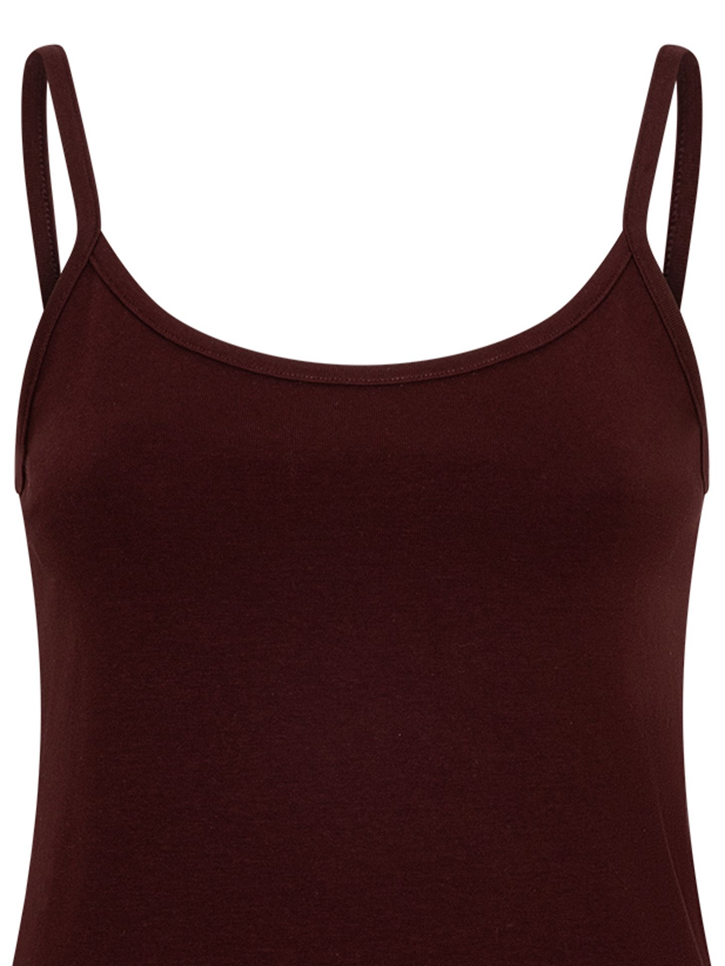 Red Button Top Singlet Rood 00085440-3600
