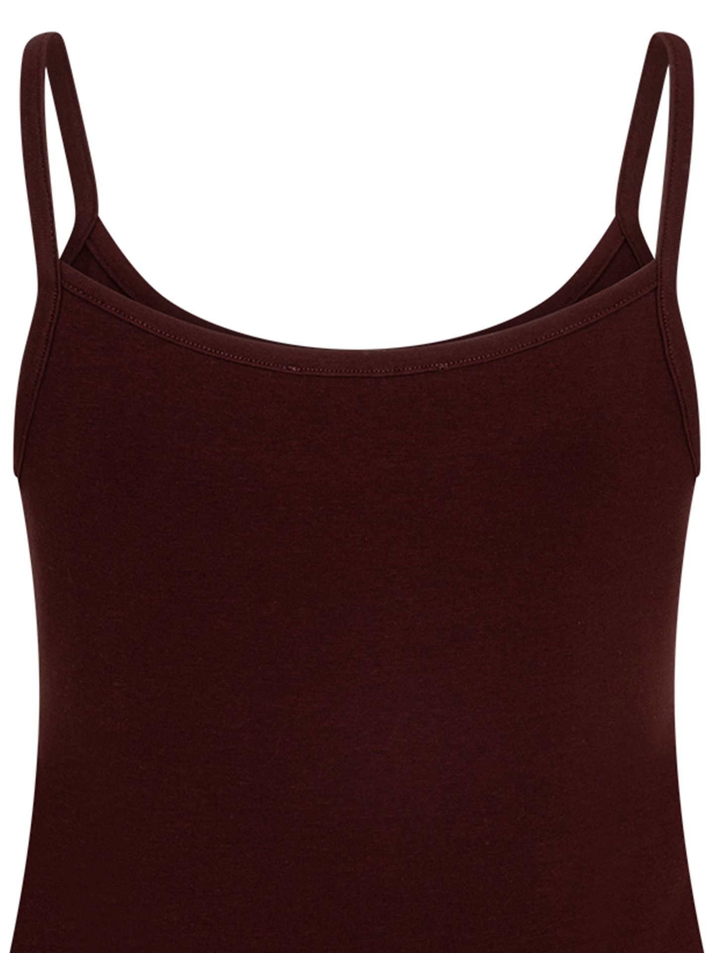 Red Button Top Singlet Rood 00085440-3600