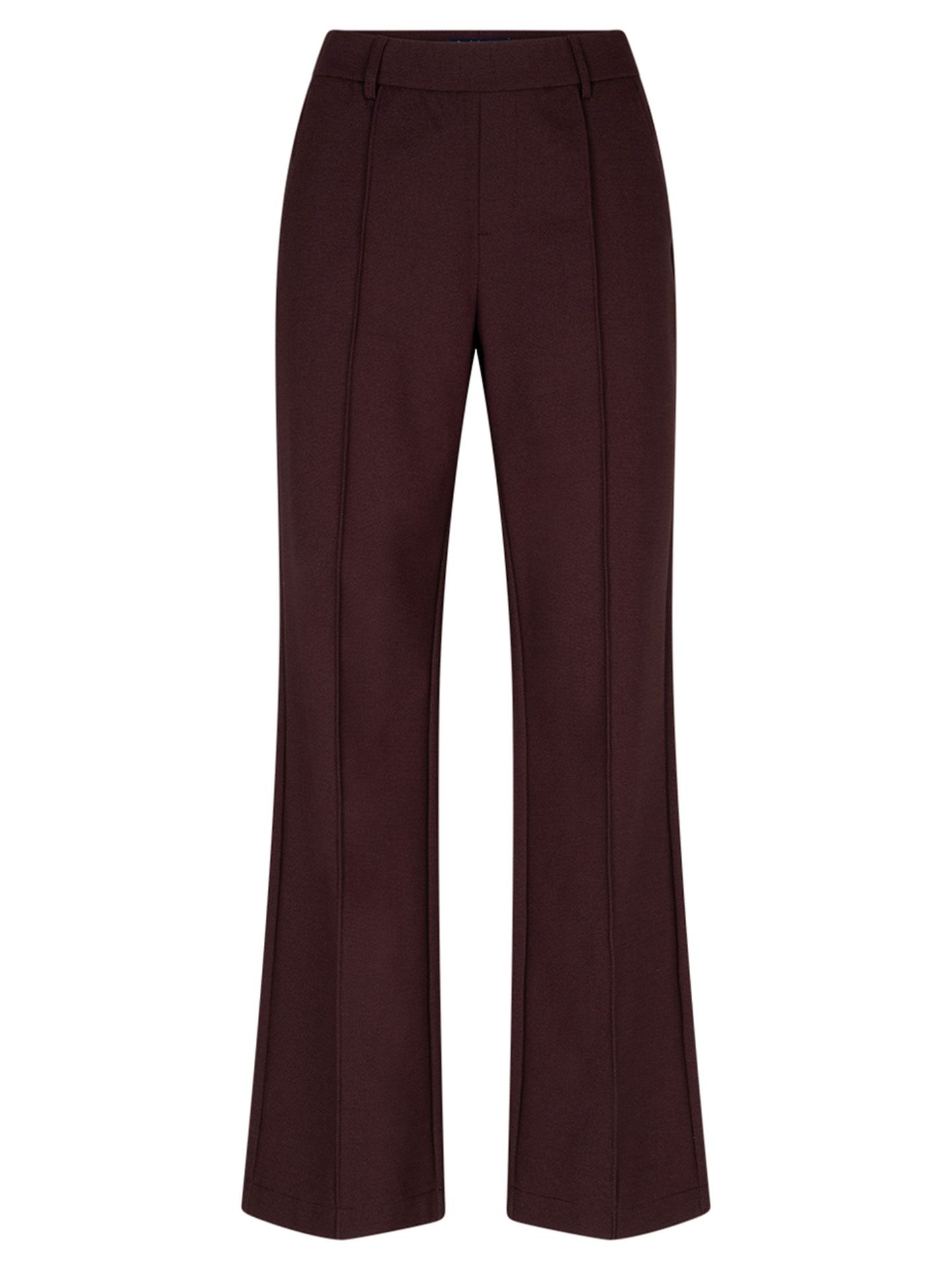 Red Button Wide Leg Broek Claudette Rood 00085473-3600