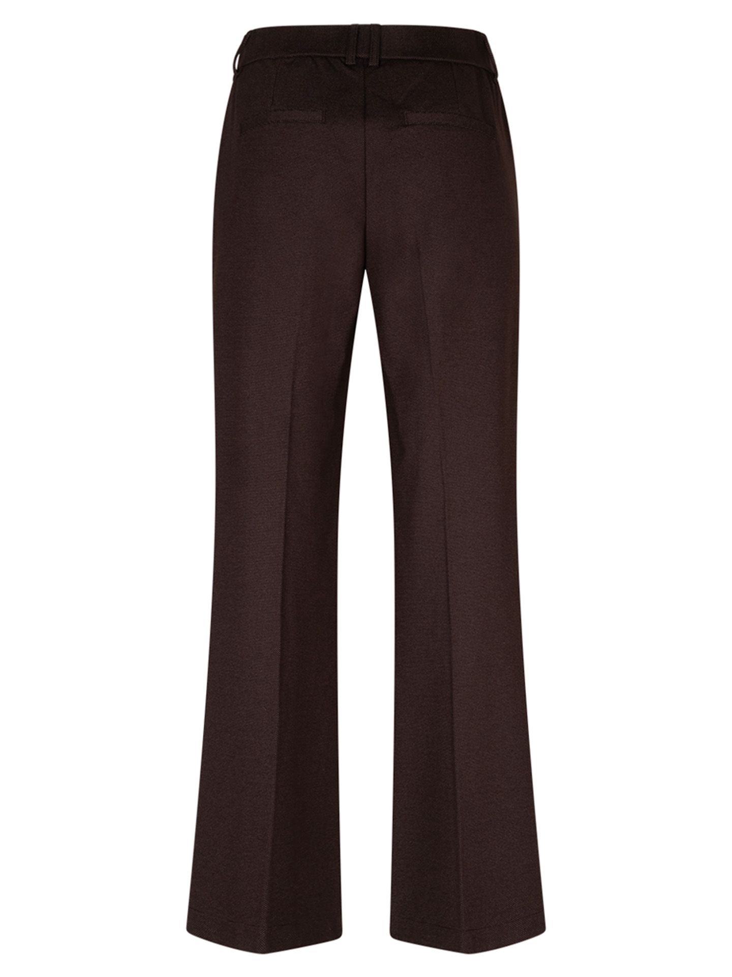 Red Button Wide Leg Broek Claudette Bruin 00085473-5800