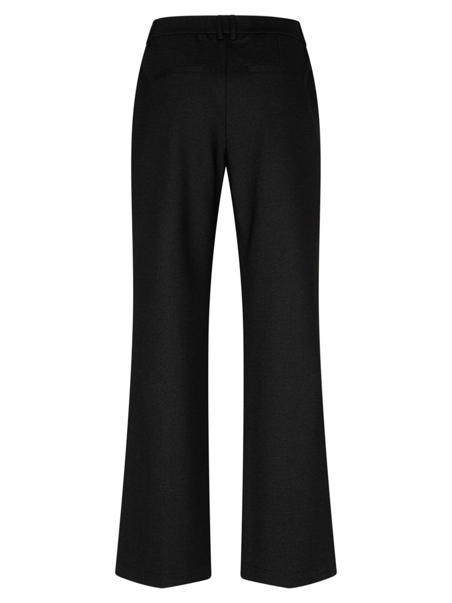 Red Button Wide Leg Broek Claudette Zwart 00085473-7500