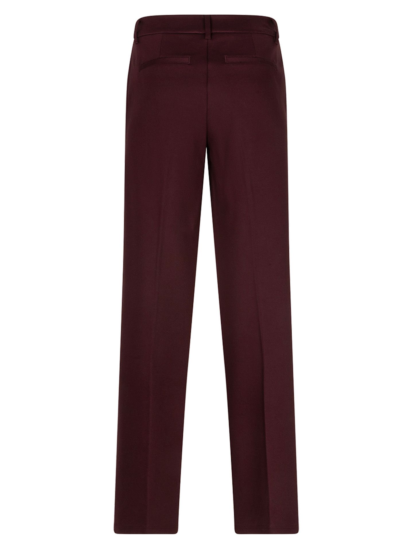 Red Button Wide Leg Broek Colette Rood 00085477-3600