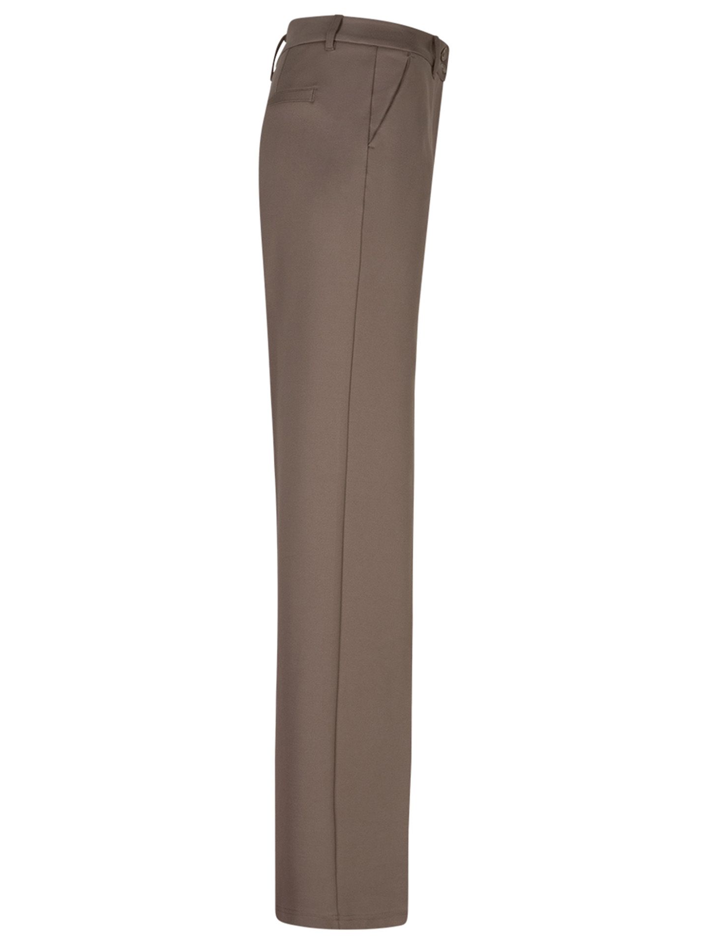 Red Button Wide Leg Broek Colette Beige 00085477-5260