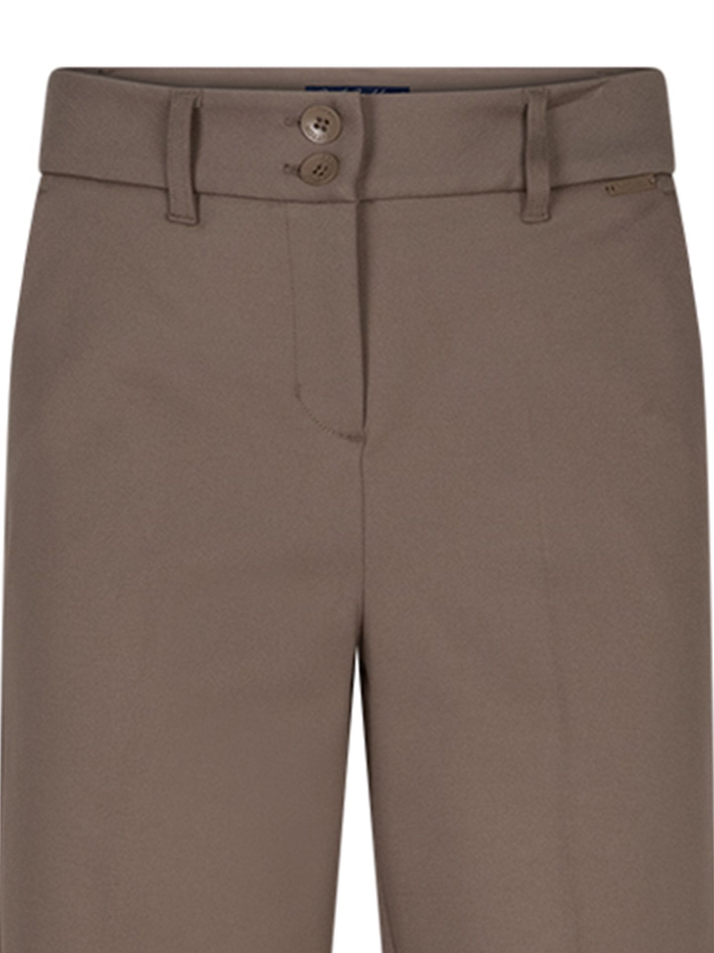 Red Button Wide Leg Broek Colette Beige 00085477-5260