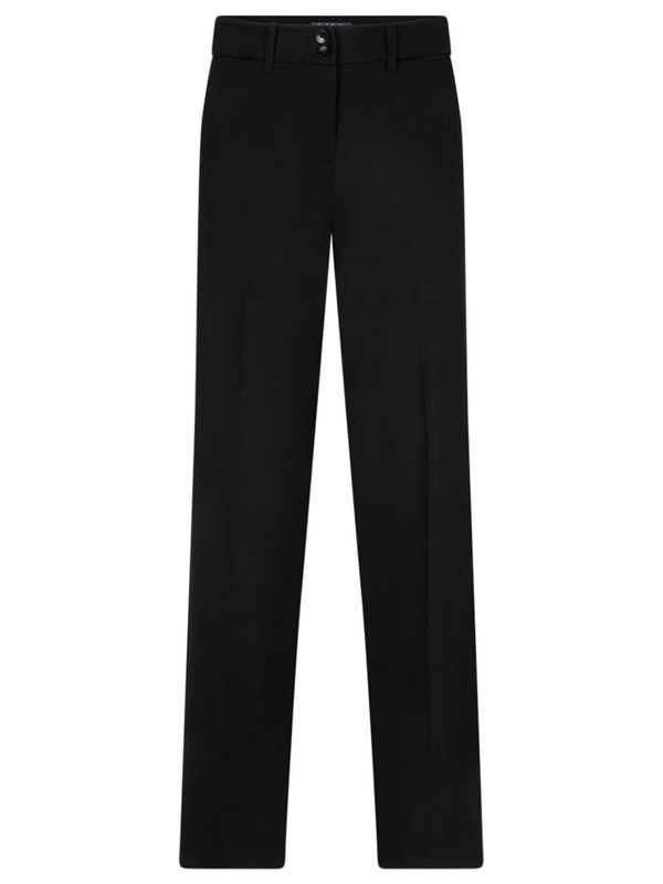 Red Button Wide Leg Broek Colette Zwart 2900083199593