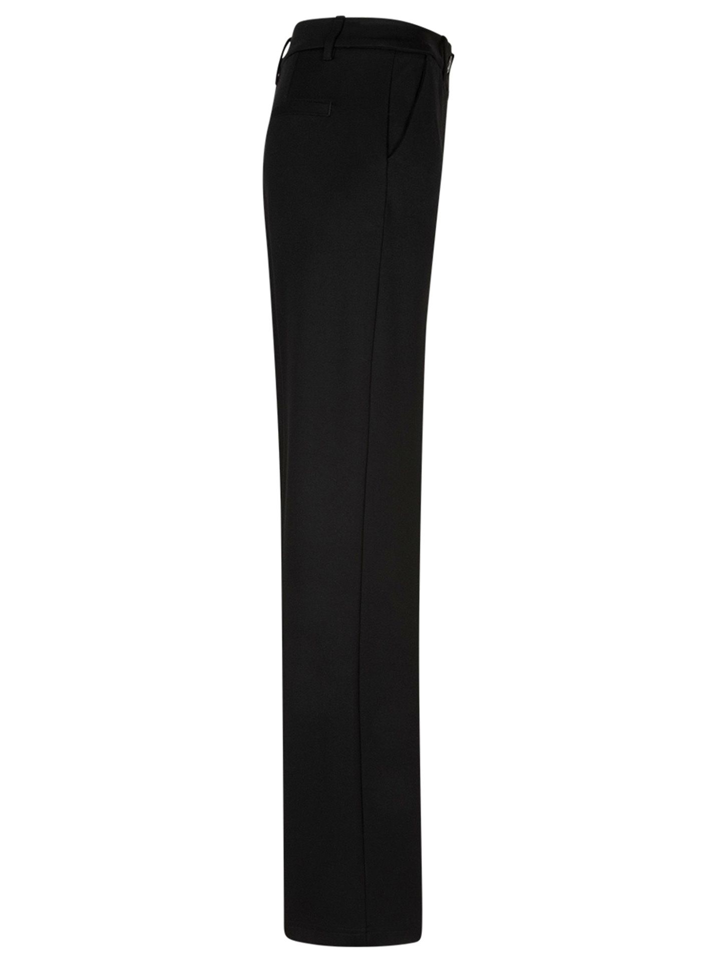 Red Button Wide Leg Broek Colette Zwart 00085477-7500