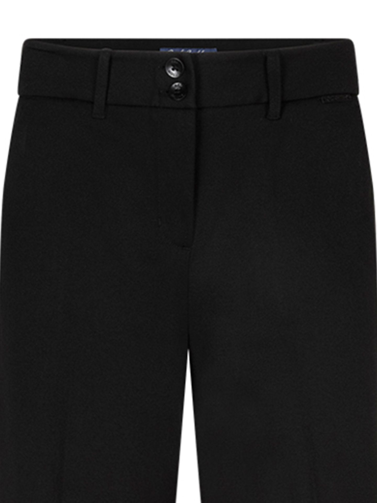 Red Button Wide Leg Broek Colette Zwart 00085477-7500