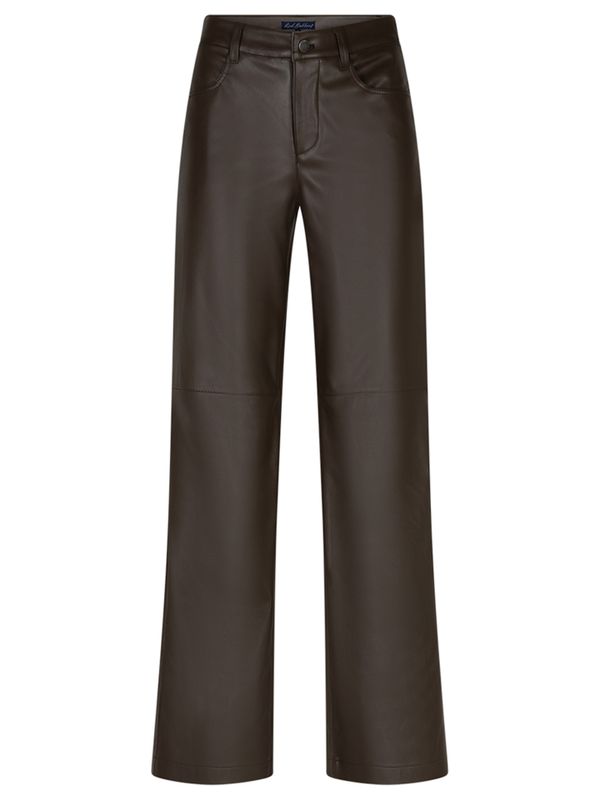 Red Button Wide Leg Broek Colette Taupe 2900083207588